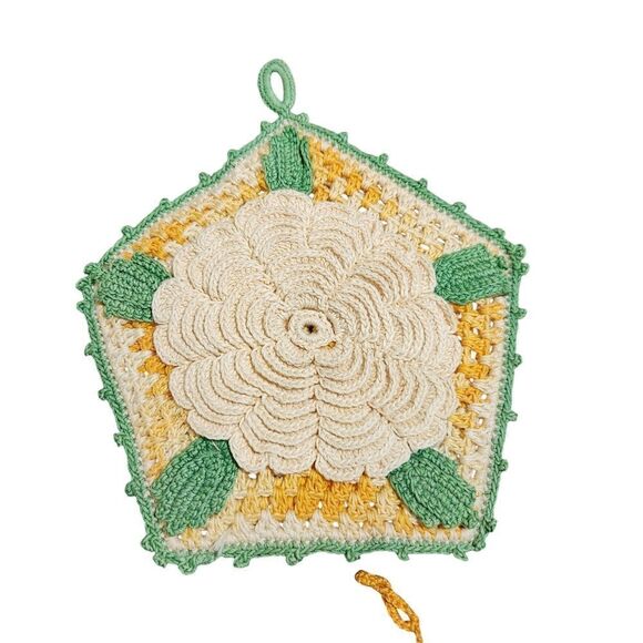 Vintage Doily Set of 5 Doilies Crochet Dress Bloomers Floral EUC - Picture 3 of 11